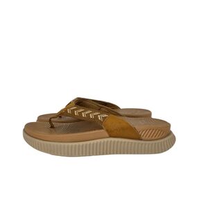 Kuailu Sandals Women's Orthopedic Plantar Fasciitis Arch Support  Beige Size 9